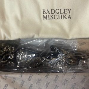 Black sequins flat shoe